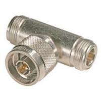 HUBER+SUHNER 43_N-50-0-1/133_NE RF Adapters - Tee  N plug(m), jack(f), jack(f)