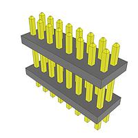 Samtec FW-08-02-G-D-189-075 Headers "Flexible Micro Board Stacking Header