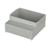 BOPLA 41350009 Enclosures, Boxes, & Cases ENCLOSURE, REGLOCARD PLUS, 296 X 281 X 136MM, ABS, 7035