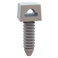 Essentra Components 23FCPM18765 Cable Tie Mounts Cable Tie Holder, Mason Mount, .188 Hole