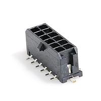 Molex 43045-1219 Shrouded HDR VERT DUAL SMT 12