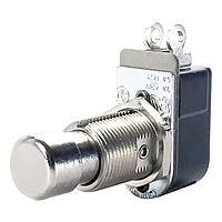 Carling Technologies 110-SP Standard Switches 1-pole, OFF - ON, 3A/6A 250VAC/125VAC not HP rated, Non-Illuminated  Pushbutton Pushbutton Switch with Screw Terminals
