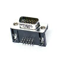 Amphenol Commercial Products L717HDE15PD1CH3R High Density D-Sub Connectors 15P Sz E Hi Density Pin Rear Insert M3