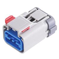 Aptiv 35063642 Connectors 6 way Female APEX 2.8 Sealed Light Grey CONN