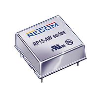RECOM Power RP15-2405DAW-HC Isolated 15W DC/DC 1.6kV REG 4:1 9-36Vin +/-5out
