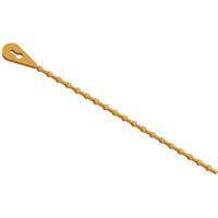 Essentra Components BT-4-10-YL Ball Cable Tie Beaded Tie,Rel,Yellow,4 in Lg