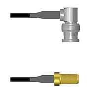 Amphenol Custom Cable Q-0D0710003012i RF Cable Assemblies BNC-RP/SMA-SJ G174 12I