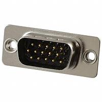 NorComp 780-M15-103L011 High Density D-Sub Connectors IP67,15P HD M SCUP NI W/CLINCH NUT 1