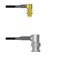 Amphenol Custom Cable Q-2P00D0003048i RF Cable Assemblies SMA-RJB/BNC-RP G174 48I