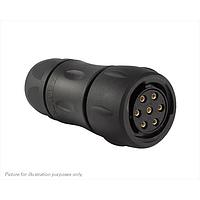 Eaton Souriau-Sunbank UTS6GJC147S Plugs 7P STRAIGHT SOCKET PLUG SHELL SIZE 14
