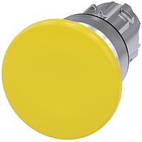 SIEMENS A6X30140729 Mushroom MUSHROOM PUSHBUTTON. 40MM. YELLOW