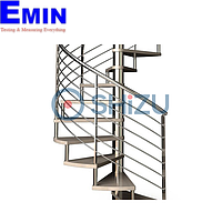 ShiZu STB-THANG3 Stainless steel spiral staircase