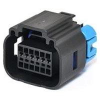 Aptiv 33107730 Connectors ASM CONN 8 F OCS 1.2 BLK SLD BASE 12