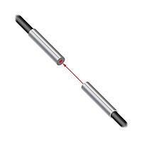 Banner Engineering PIFM46U Fiber Optic Cables Plastic Fiber, Opposed Mode; Core Dia.: 1 mm; Fiber Length 2 m; 3.18 mm dia. Stainless Ferrule; Free cut