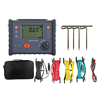 XZH Test XHDJ706 Digital Ground Resistance Tester for Soil Resistivity and Voltage (0.00Ω – 30.00kΩ)