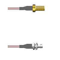 Amphenol Custom Cable Q-2V00P0005036i RF Cable Assemblies SMA-SJ/HDBNC-SJB G316 36I