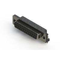 EDAC 624-025-661-535 D-Sub Connectors - Standard Density Right Angle D-Sub Connector