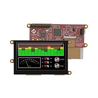 4D Systems uLCD-43DCT-AR Capacitive 4.3 LCD Pk Adaptor Shld&Cbl for Arduino