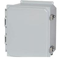 Hammond Manufacturing PCJ14126L Latch Cover, Metal Polycarb 14X12X6 Latch w/Feet