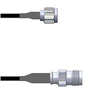 Amphenol Custom Cable Q-2O04L000D018i RF Cable Assemblies N-SP/TNC-SJ LMR19 18I
