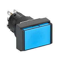 SCHNEIDER XB6EDW6J1P Standard Switches IPB SPG Ret Rect. blue 12V 1 NO/NC