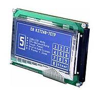DISPLAY VISIONS EA KIT240-7LWTP Graphic LCD Modules 240x128 Control Unit, blue-white, Touchpanel