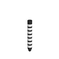 Banner Engineering TL507AKQ Tower Lights TL50 Pro Tower Light with IO-Link Audible, Standard Black Housing: 7 Lighted Segments; Voltage: 18-30 V dc; Environmental Rating: IP50; Colors: Multicolor; 4-pin M12 Integral QD