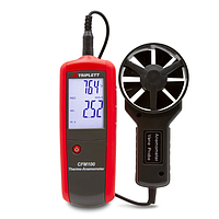 Triplett CFM100-NIST Thermo-Anemometer (0 ~ 999900CFM/CMM, 0.4 ~ 30m/s, NIST certification)