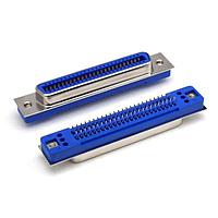 EDAC B57-050-221-202 SCSI 50P RECEPTACLE VERTICAL THRU HOLE