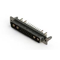 EDAC 627-21W4624-5ND Mixed Contact D-Sub Connectors Vertical Combo Dsub
