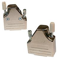 NorComp 953-037-030R121 Strain Relief Backshell 37P 35D Strain Rlf Die Cast Nickel