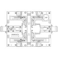 Qorvo T1G2028536-FL/FS 1.2-1.4GHz EVB5 RF Transistor DC-2GHz P3dB 260W Eval Board