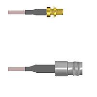 Amphenol Custom Cable Q-2W04G0005010i RF Cable Assemblies SMA-SJB/TNC-SJ G316 10I