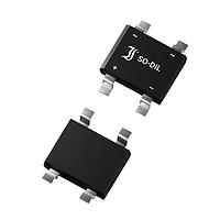 Diotec Semiconductor B80S15A Single Phase Bridge Bridge, single phase, SO-DIL SLIM, 160V, 1.5A, 150C