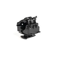 HellermannTyton 156-03000 Quick2Clamp Quick2Clamp, 0.50" - 0.77" Bundle Dia, 1-5/8" Strut Attachment, PA66HIRHSUV, Black, 200/box