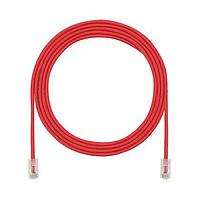 Panduit UTP28X8INRD-48 Cat 6a Category 6A Performance 28 AWG UTP Patch