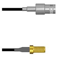 Amphenol Custom Cable Q-030710003018i RF Cable Assemblies BNC-SJ/SMA-SJ G174 18I