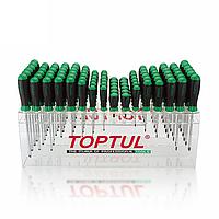 TOPTUL TDAI6021, GAAY0008 96PCS Standard & Heavy Duty Screwdriver Shelf Set