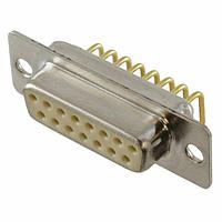 NorComp 773-E15-213R001 D-Sub Connectors - Standard Density IP67 15P FEMALE CONN R/A .283" W/4-40HDW