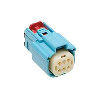 Molex 300361-3011 Female Connector Assembly MX150 Mid-Voltage ASSY 2 Row w/ Conn Pos Assurance Blue A/6
