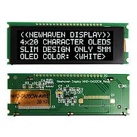 Newhaven Display NHD-0420CW-AW3 OLED Displays 4x20 White Slim Character OLED