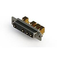 EDAC 630-9W4-640-7TA Mixed Contact D-Sub Connectors Right-angle Power Combo D-Sub Connector