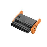 Weidmuller 2459900000 Pluggable Terminal Blocks BLF 3.50/08/180LR SN BK BX