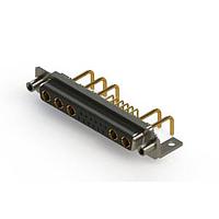 EDAC 630-17W5250-1TE Mixed Contact D-Sub Connectors Right-angle Power Combo D-Sub Connector