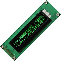 Microtips Technology UMSH-3267MD-2UB LCD Character Display Modules 20x2 VLCD Character Green LED Backlight