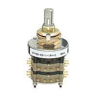 Grayhill 57M22-03-2-07N Rotary Switches 22dg 3dck 2pl 7pos NonShrt Sldr Lug