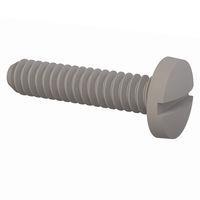 Essentra Components 010632B062 Machine Screw Binder Slotted Screw, #6-32 Thread, 5/8 in Lg