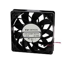 Same Sky (formerly CUI Devices) CFM-A225BF-240-516-22 Axial dc axial fan 120 mm square 25 mm 24 Vdc ball 4000 RPM 127.90 CFM TSPWM