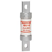 Mersen A4J80 Fast Acting Fuse,Class J,High Speed,200kA AC/100kA AC,600VAC,300VDC,80A