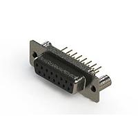 EDAC 628-M15-221-BN3 D-Sub Connectors - Standard Density Vertical Machined D-Sub Connector